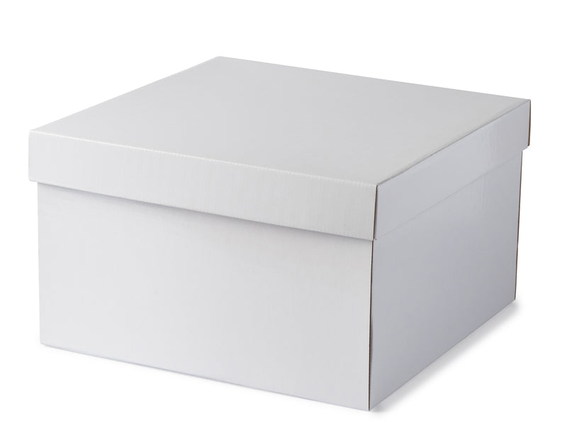 360 Hamper Box - Gloss White - Sample