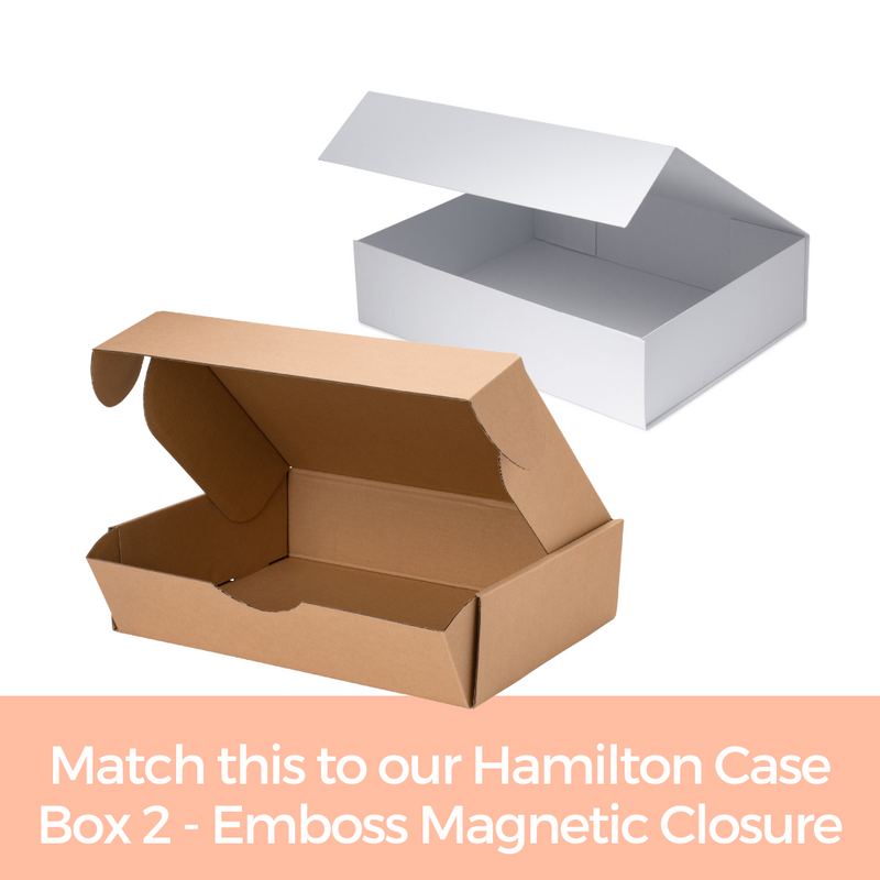 Postage Shipper Box – Hamilton 2 Rectangle - Kraft
