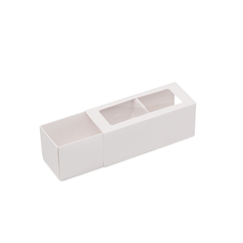 5 Macaron Box - Gloss White - Sample