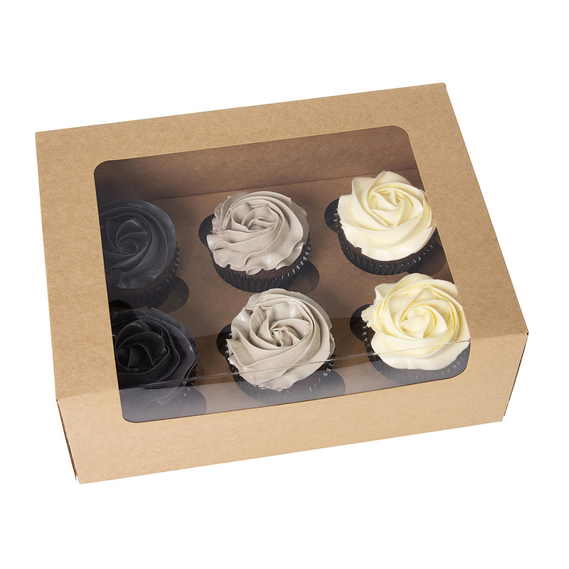 Six Cupcake Box L’Artisan - Kraft