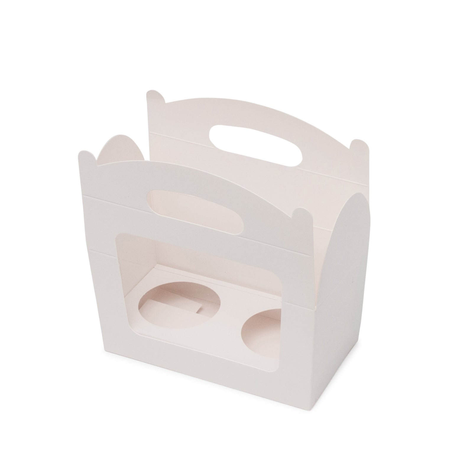 Buy 2 Cupcake Carrier Box Sample in Gloss White boxfox