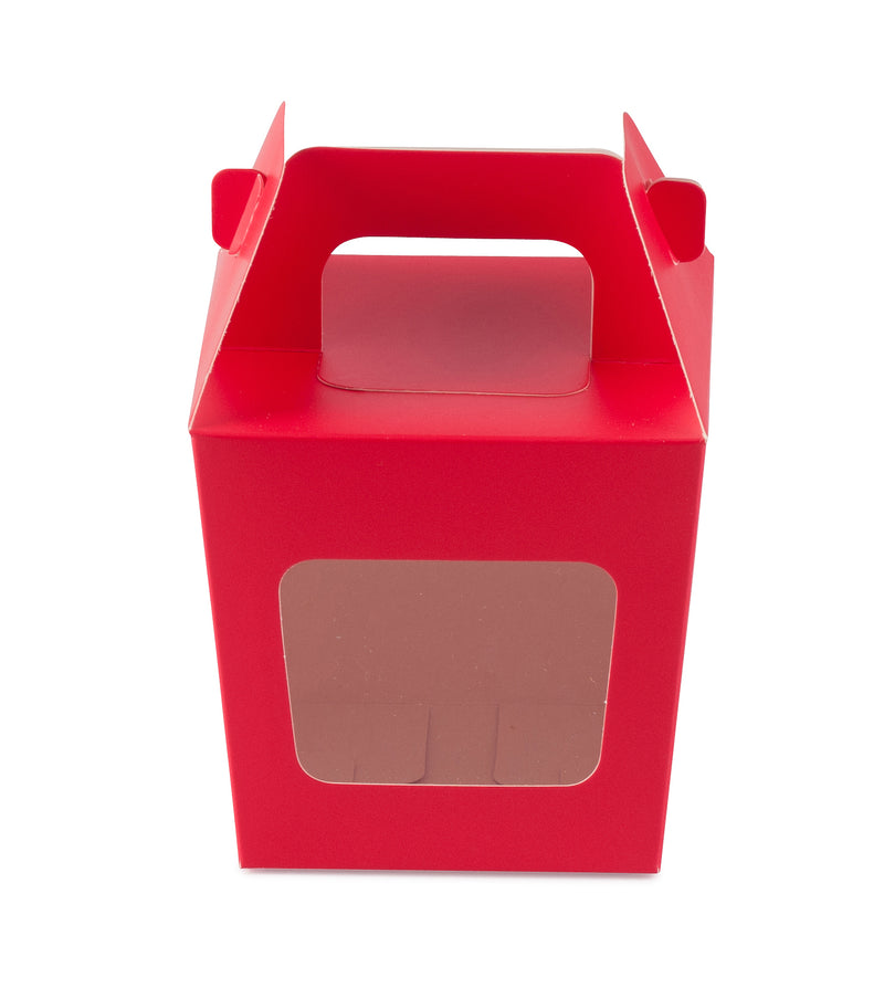 Corfu Lolly Box 2 - Matt Red