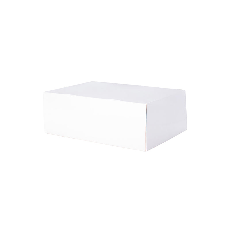 Gift Hamper Shipper Box - Small Rectangle - Gloss White