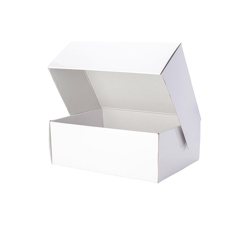 Gift Hamper Shipper Box - Small Rectangle - Gloss White