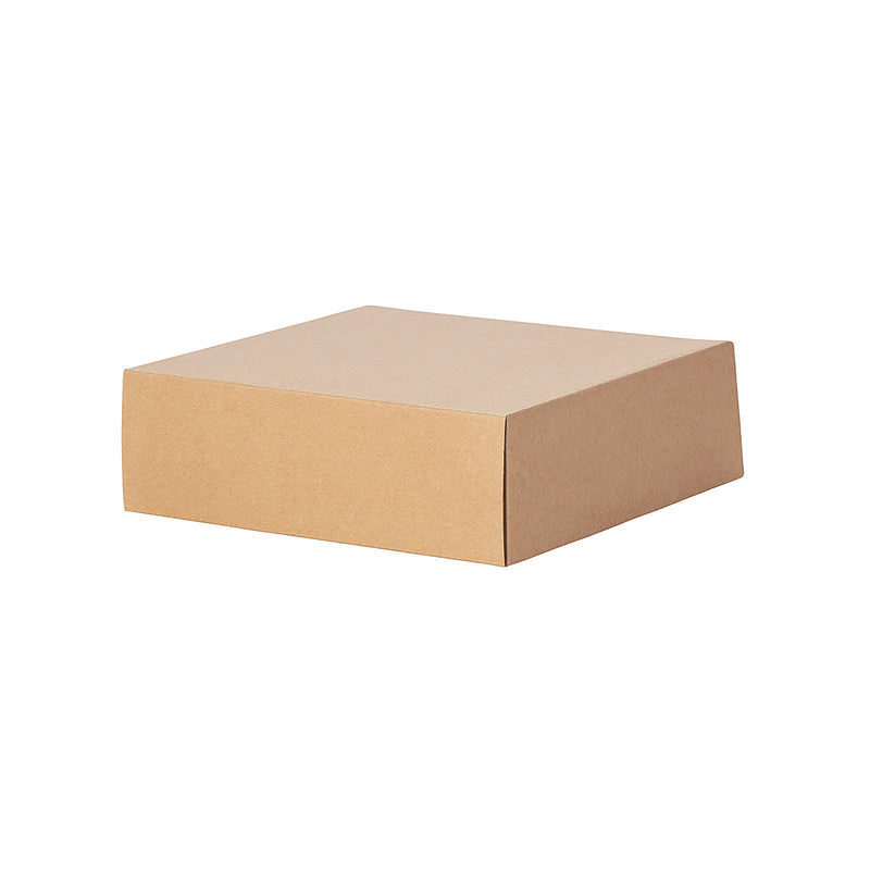 Cookie Gift Shipper Box - Small Square - Kraft - Sample