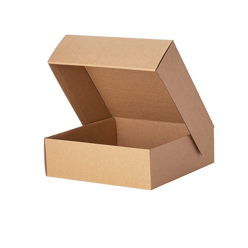 Cookie Gift Shipper Box - Small Square - Kraft