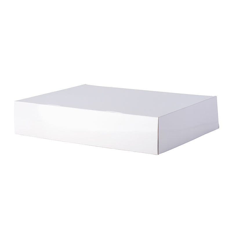 Cake & 12 Donut Gift Shipper Box - Gloss White