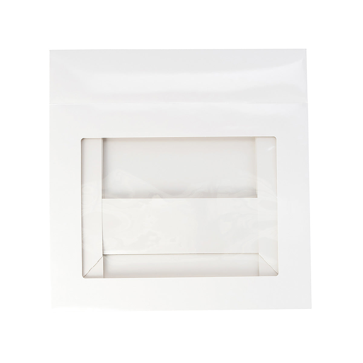 Cake & 12 Donut Window Box - White Gloss Artcard