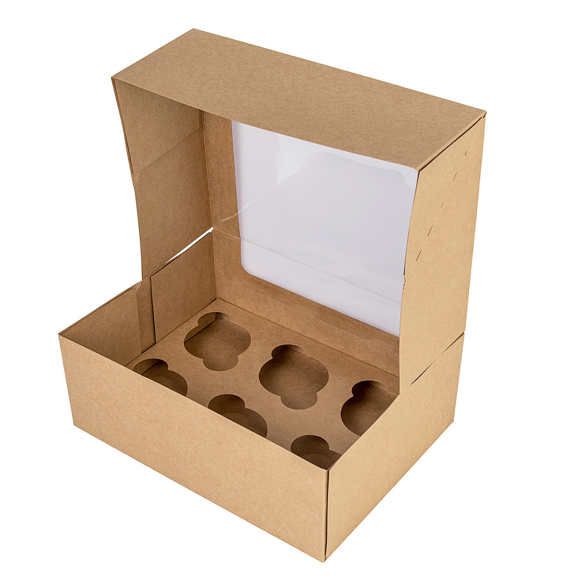 Six Cupcake Box L’Artisan - Kraft