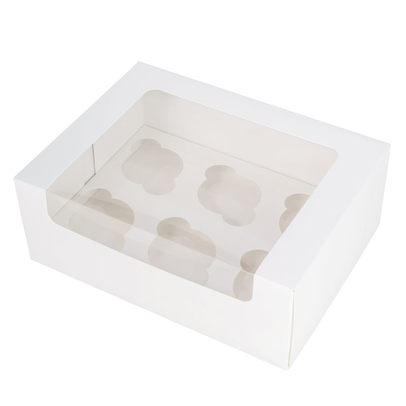 Six Cupcake Box L’Artisan - Gloss White