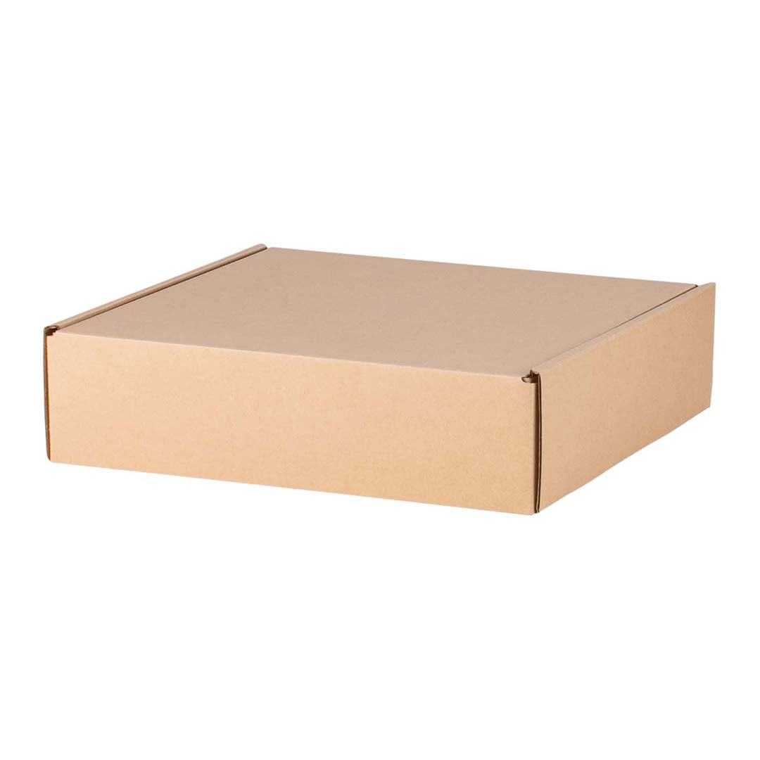 Shipper Hamper Box - Rectangle, Medium - Kraft - Sample