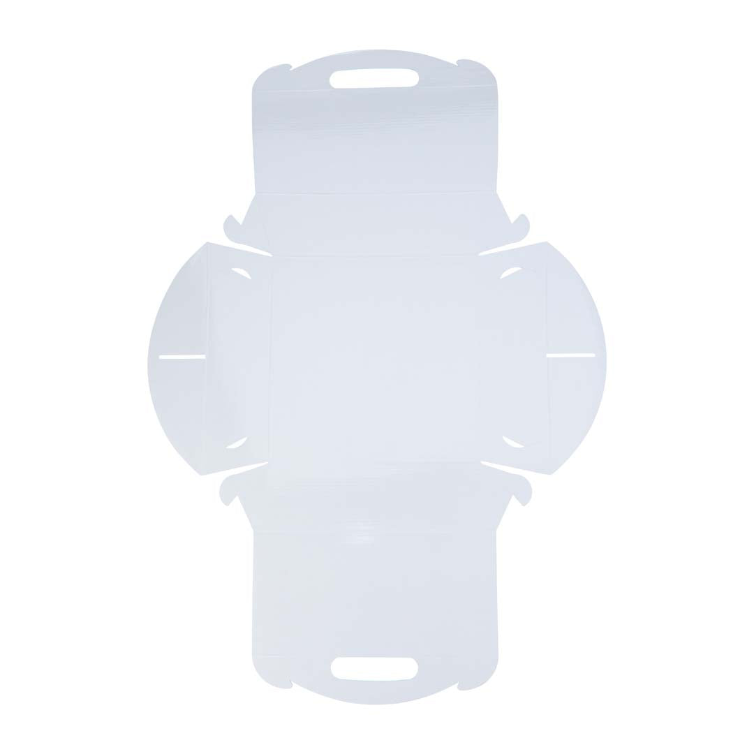 Catering Hamper Carry Box - Medium - Gloss White - Sample