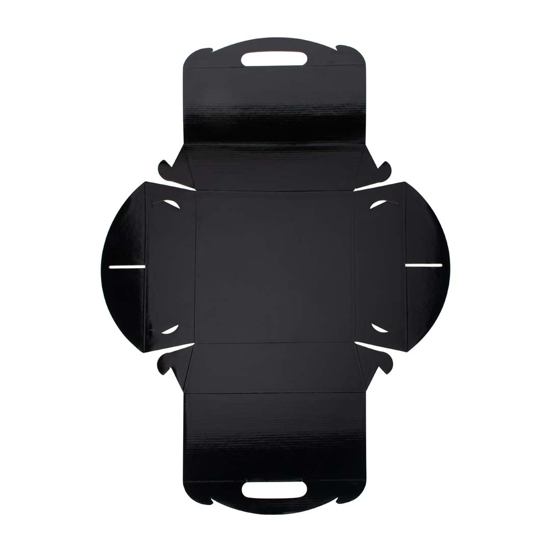 Catering Hamper Carry Box - Medium - Gloss Black