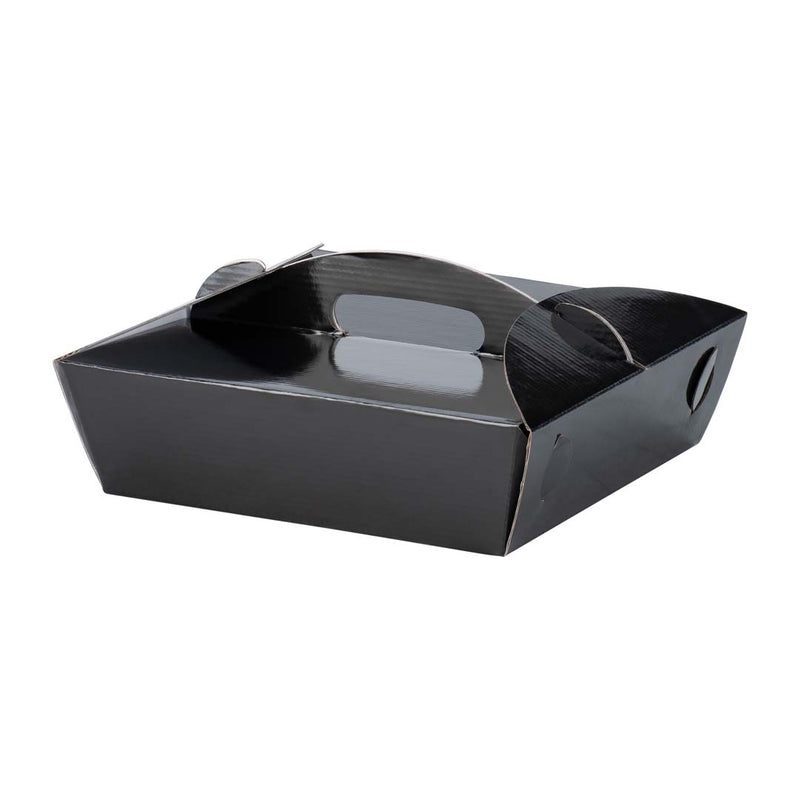Catering Hamper Carry Box - Medium - Gloss Black