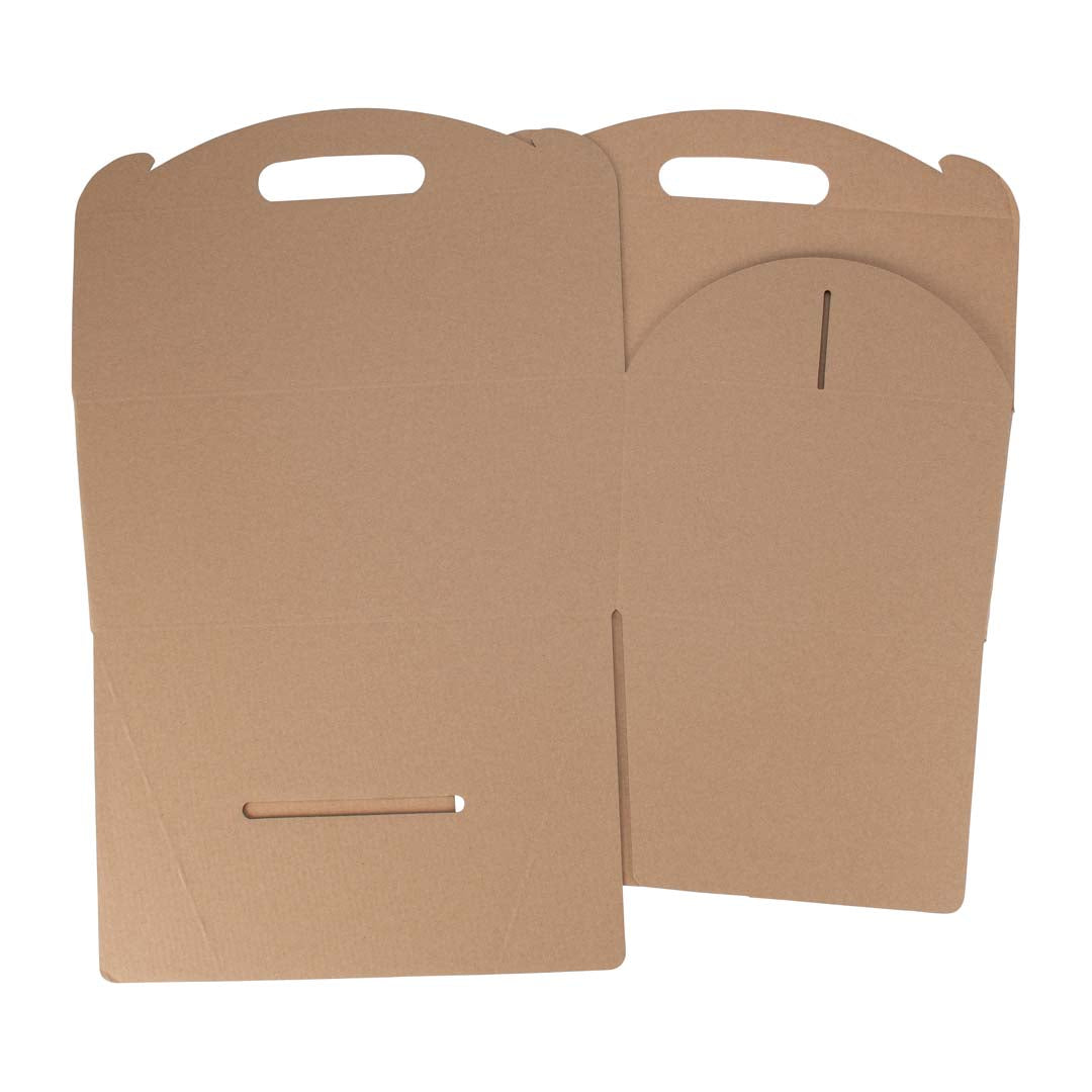 Catering Hamper Carry Box - Deep Large - Kraft