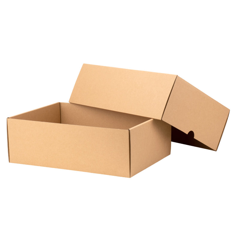 Fruit Hamper Box - Small Rectangle - Kraft - Sample
