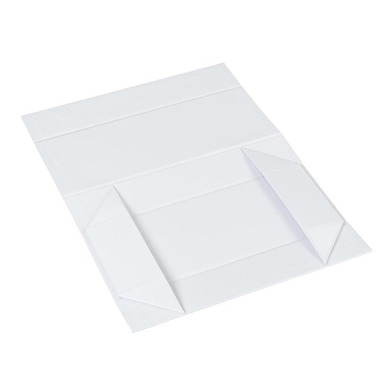 Gift Box - Rectangle Slim, 24 Macaron, Magnetic Closure, Matt White - Sample