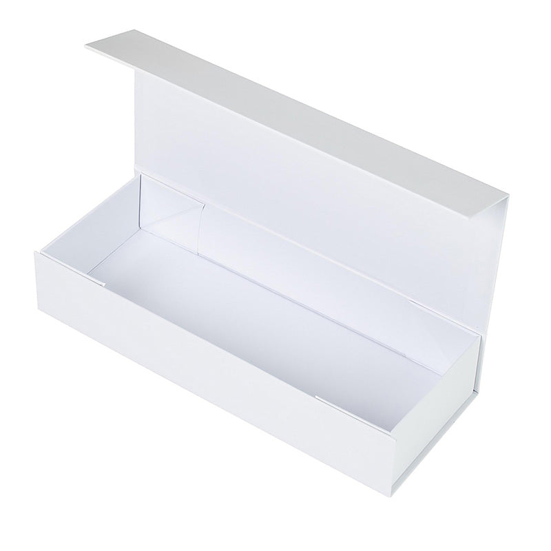 Gift Box - Rectangle Slim, 24 Macaron, Magnetic Closure, Matt White