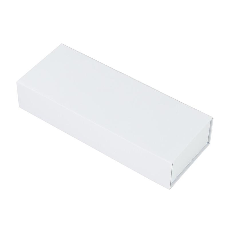Gift Box - Rectangle Slim, 24 Macaron, Magnetic Closure, Matt White - Sample