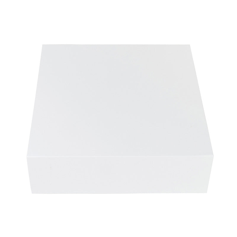 Gift Box Square Slim - Magnetic Closure Small, Matt White