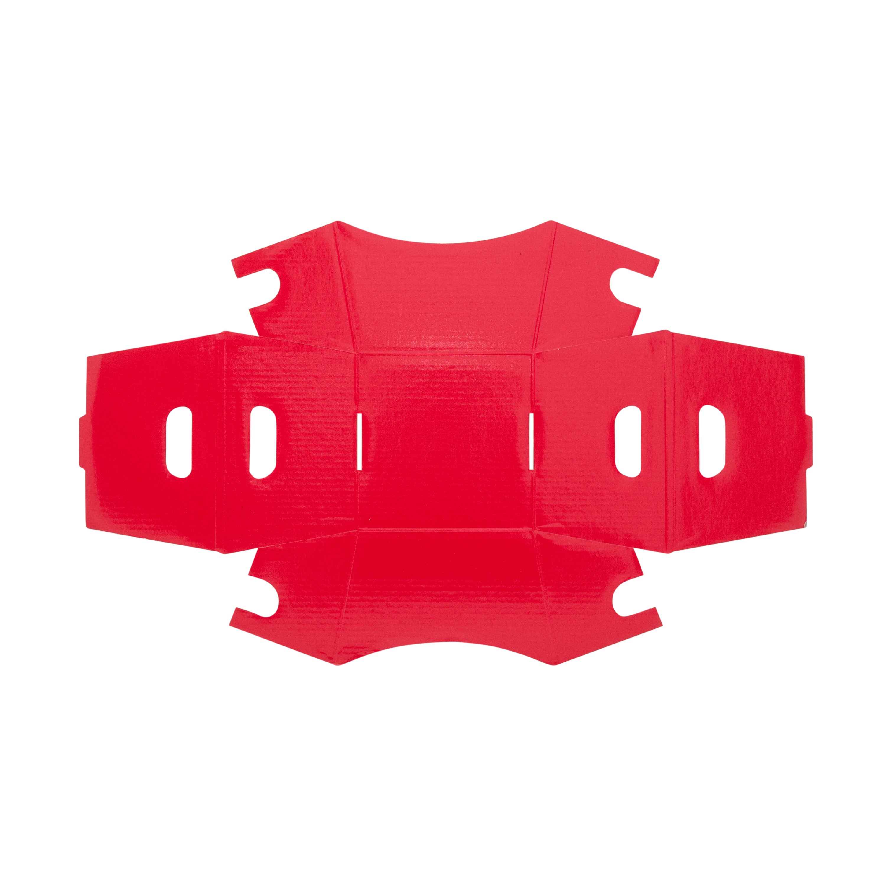 Small Deluxe Hamper Tray - Gloss Red