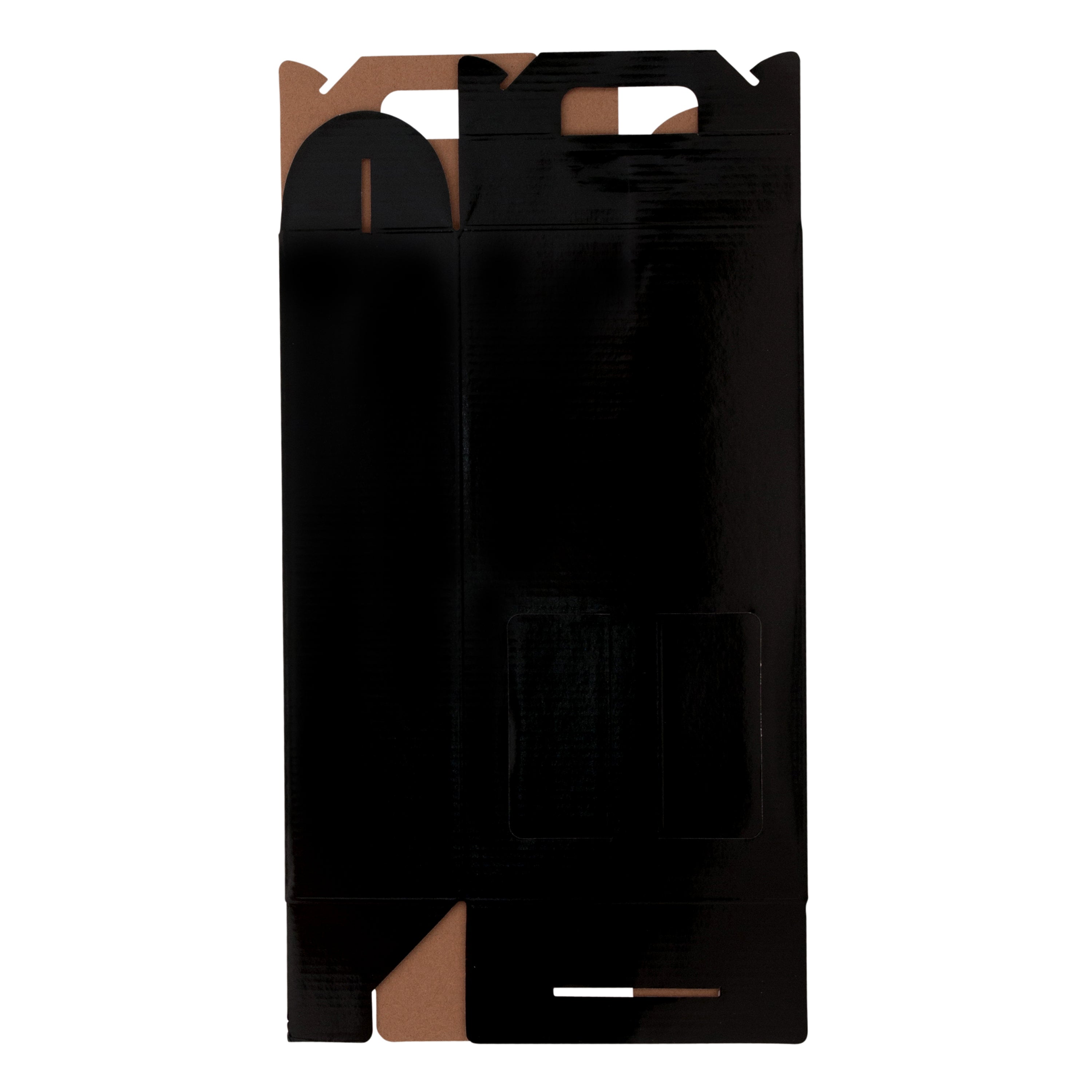 Double Wine Box - Gloss Black