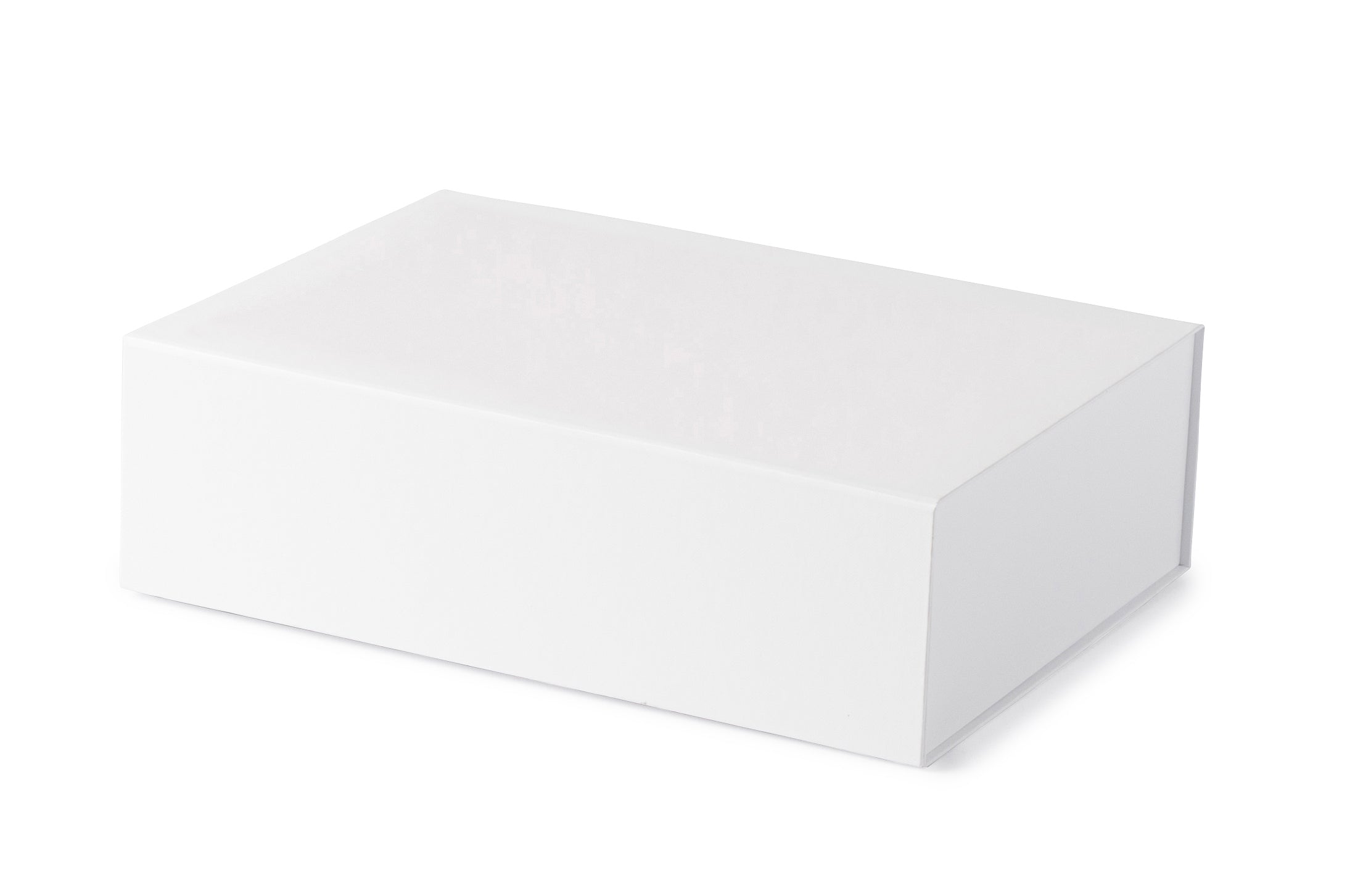 Hamilton Case Box 1 - Matt White Emboss Magnetic Closure - Sample