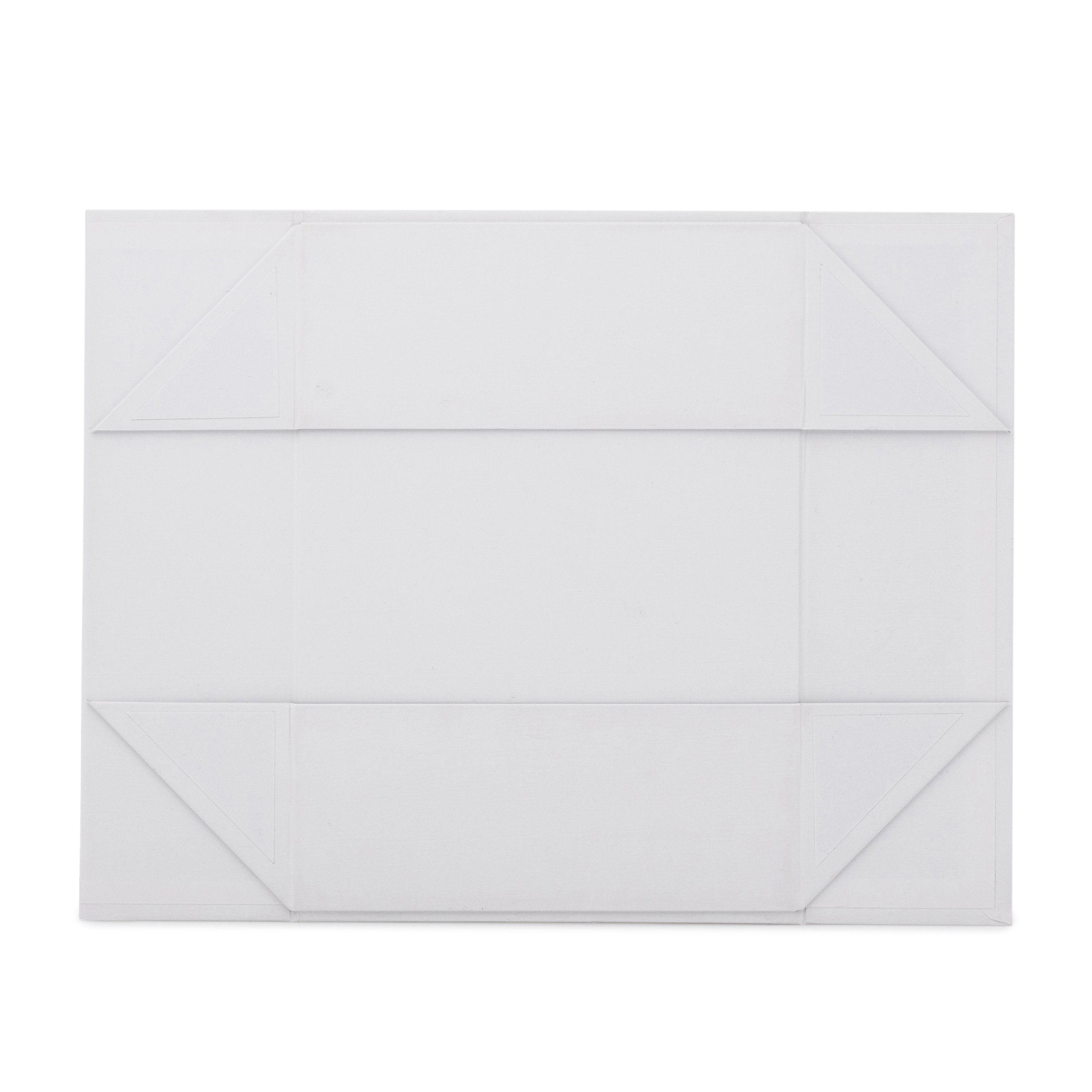 Hamilton Case Box 1 - Matt White Emboss Magnetic Closure - Sample