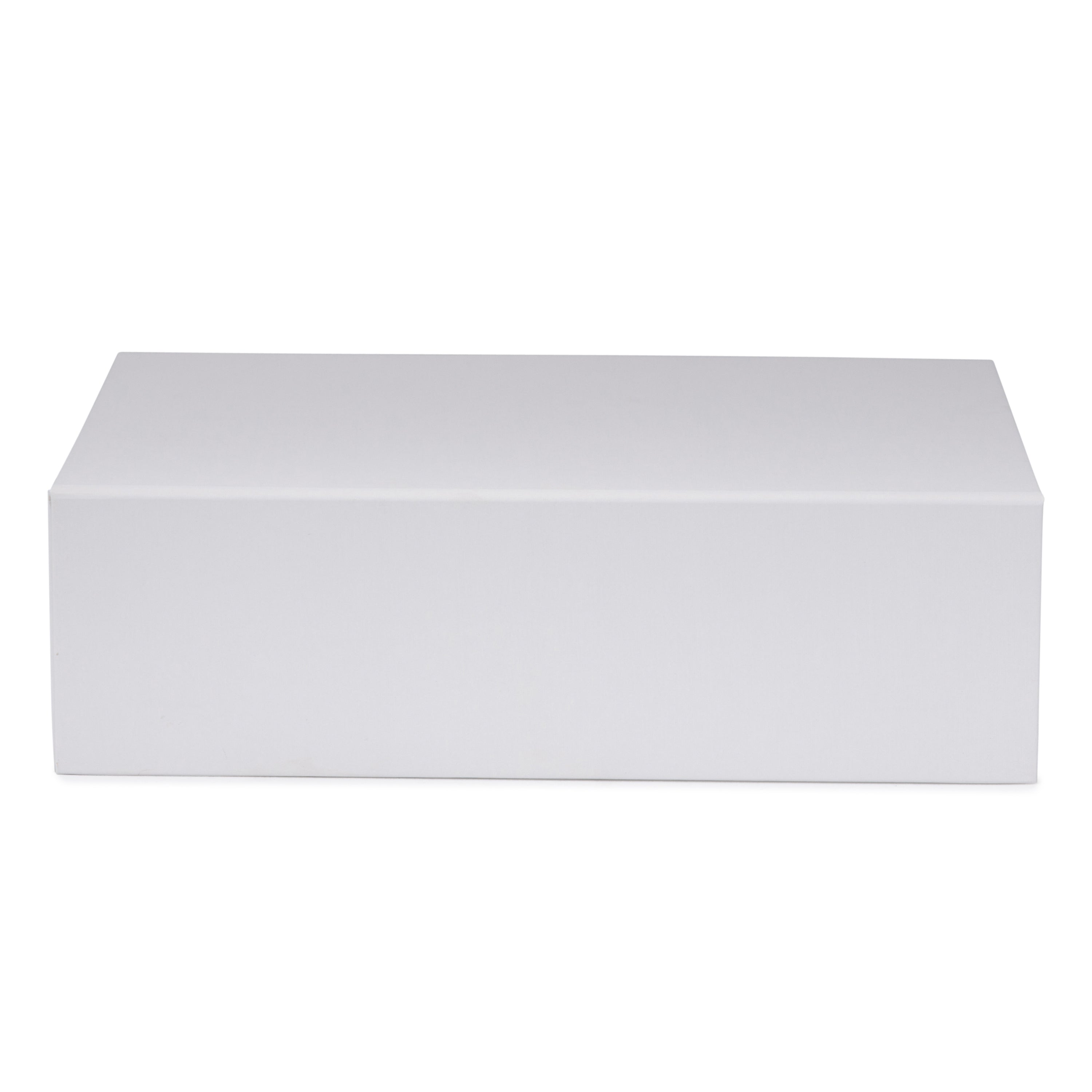 Hamilton Case Box 1 - Matt White Emboss Magnetic Closure - Sample