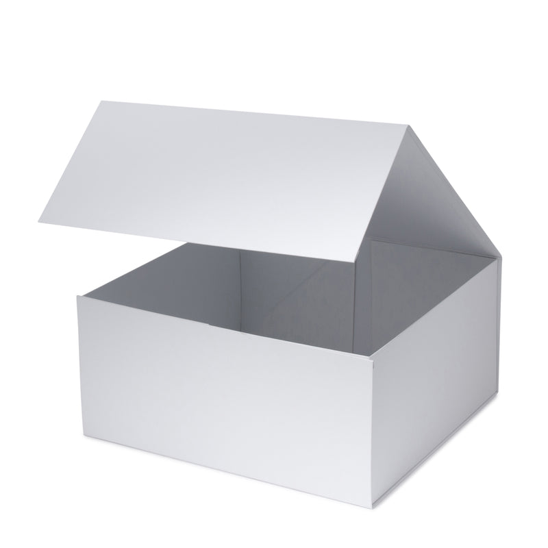 Hamilton Case Box 3 - Matt White Emboss Magnetic Closure - Sample