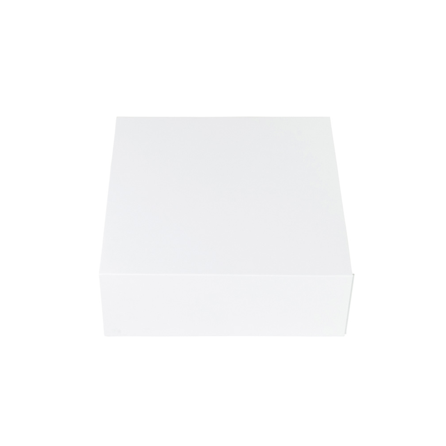 Hamper Box - Rectangle, Magnetic Closure Large, Matt White - Sample