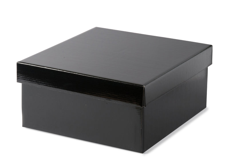 Large Hamper Box - Gloss Black