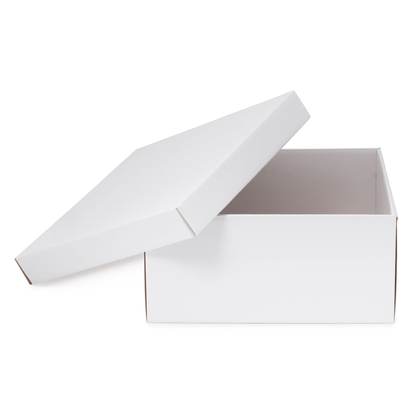 Large Hamper Box - Gloss White