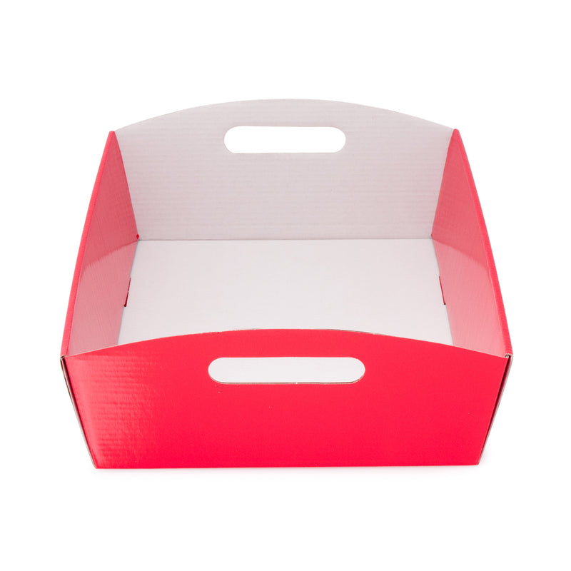 Large Hamper Tray - Gloss Red