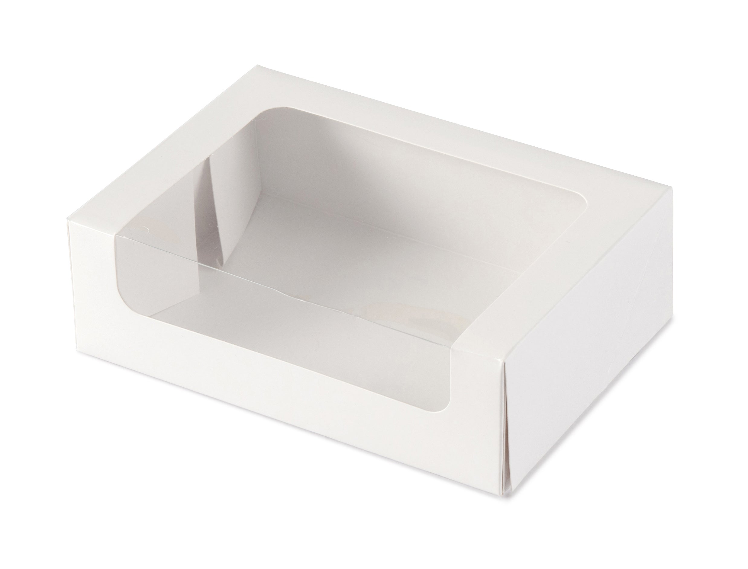 Medium Macaron Box - Gloss White