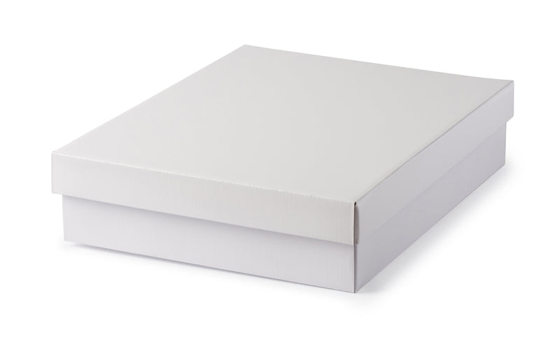Large Shirt Box - Gloss White - Sample