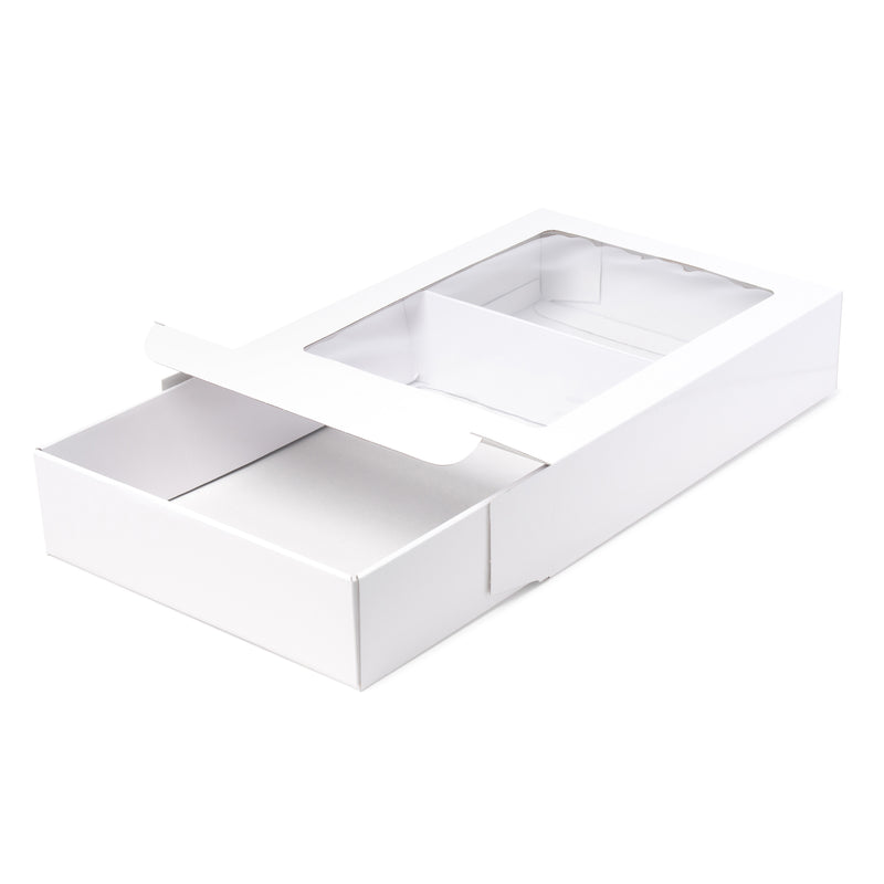 Large Gourmet Display Box - Gloss White - Sample