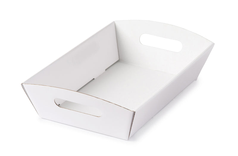 Medium Hamper Tray - Gloss White