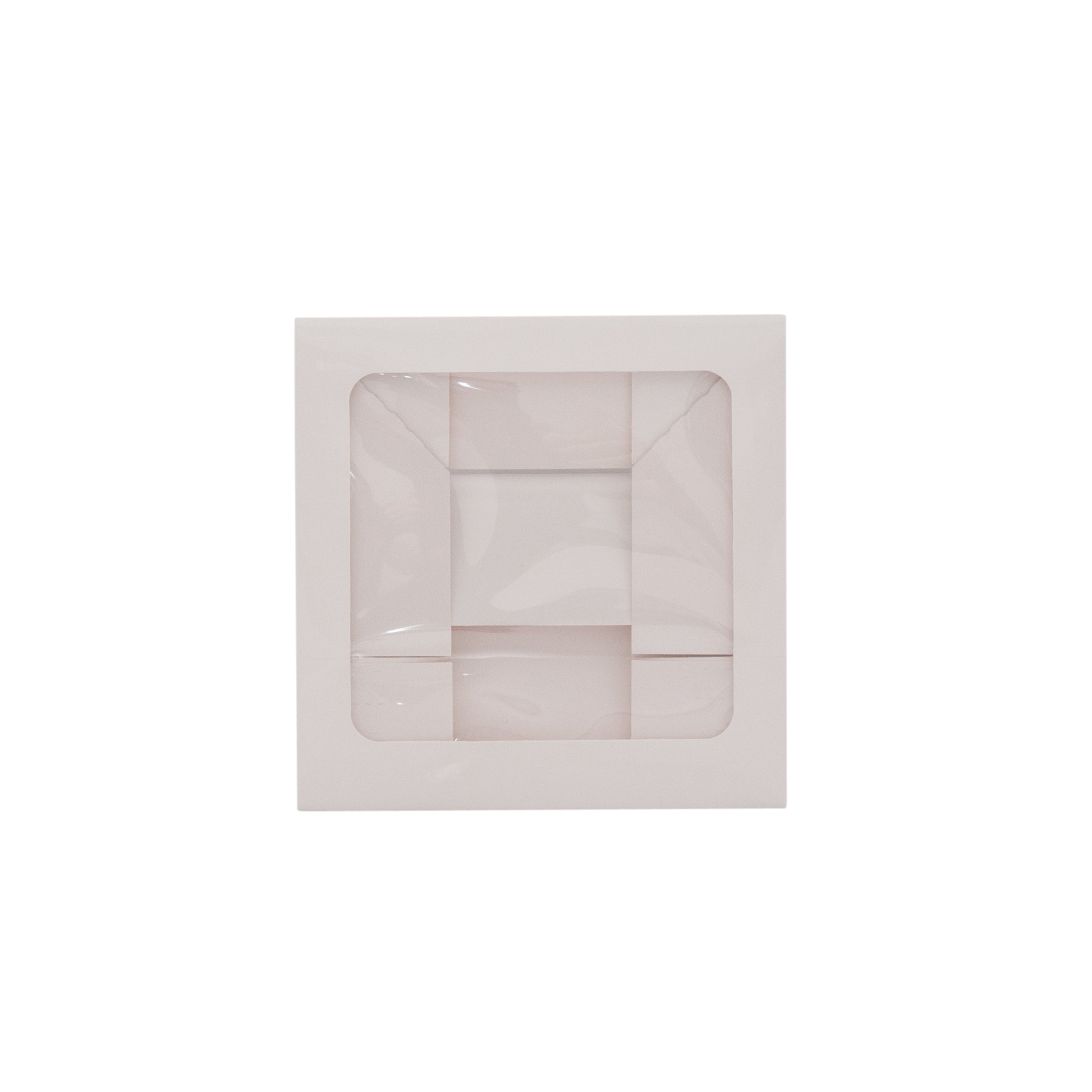 Medium Macaron Box - Gloss White