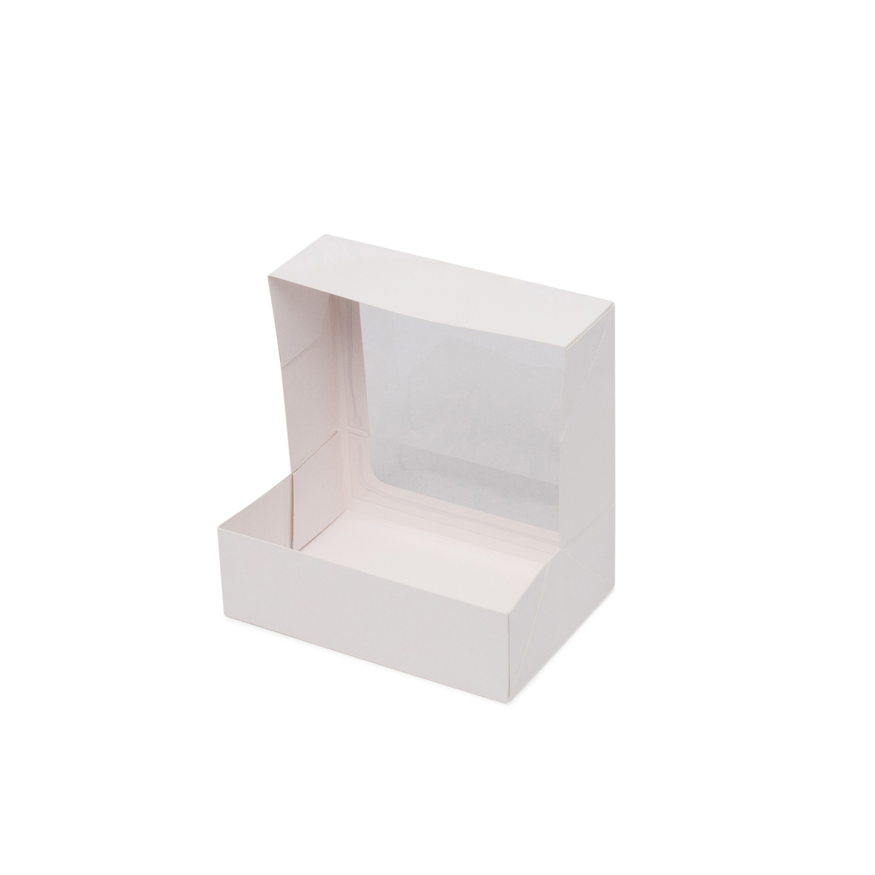 Medium Macaron Box - Gloss White