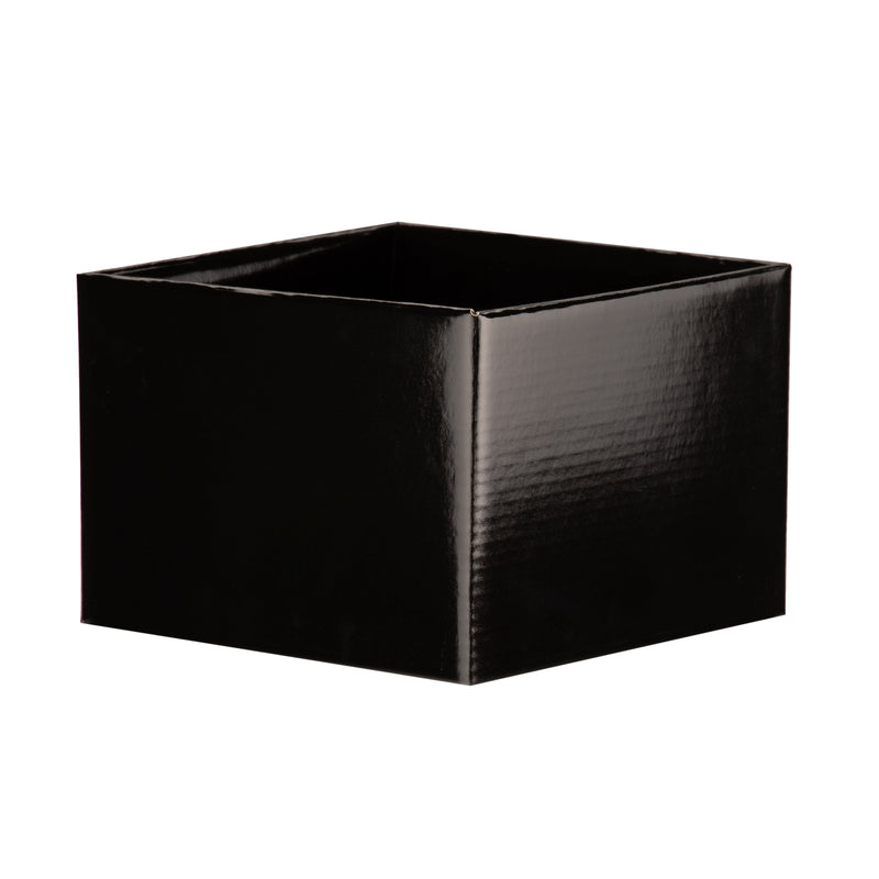 Number 6 Flower Box - Black