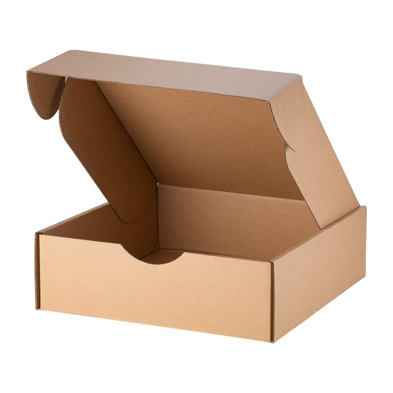 Postage Hamper Box - Square, Extra Large - Kraft - Sample