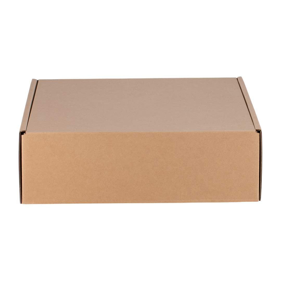 Postage Hamper Box - Square, Extra Large - Kraft