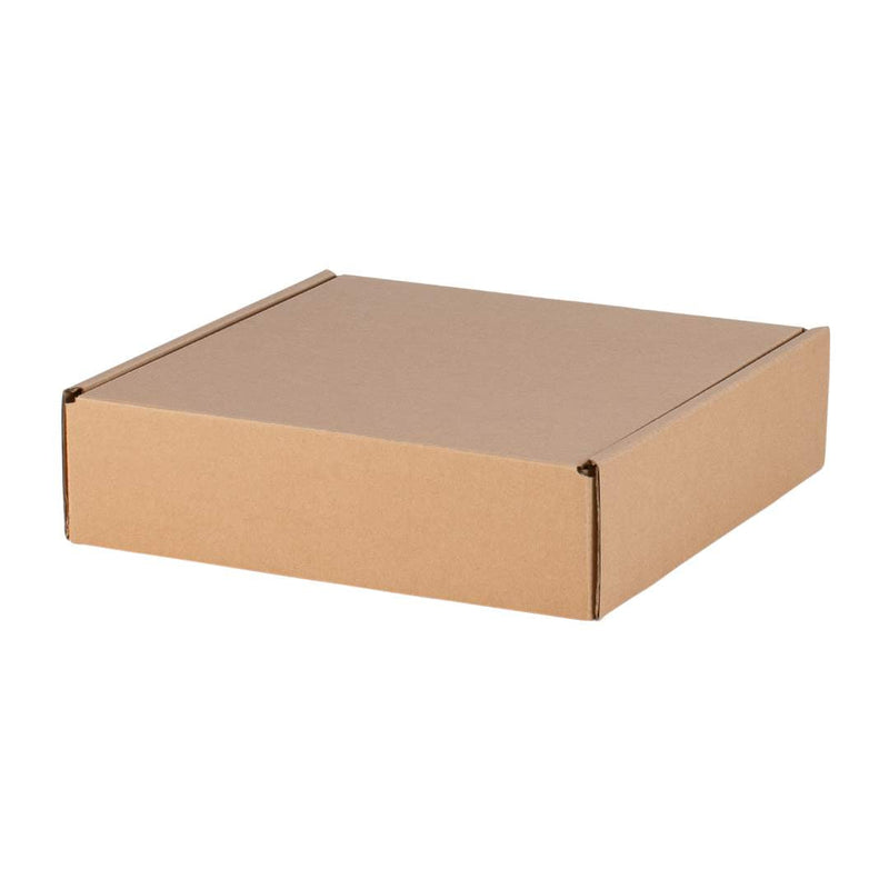 Postage Gift Box - Square, Slim, Small - Kraft - Sample