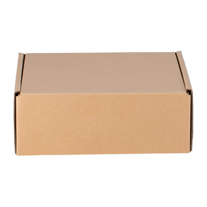 Postage Hamper Box - Square, Deep, Small - Kraft - Sample