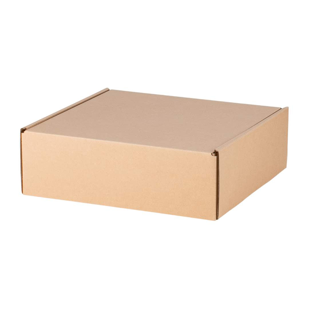 Postage Hamper Box - Rectangle, Large - Kraft