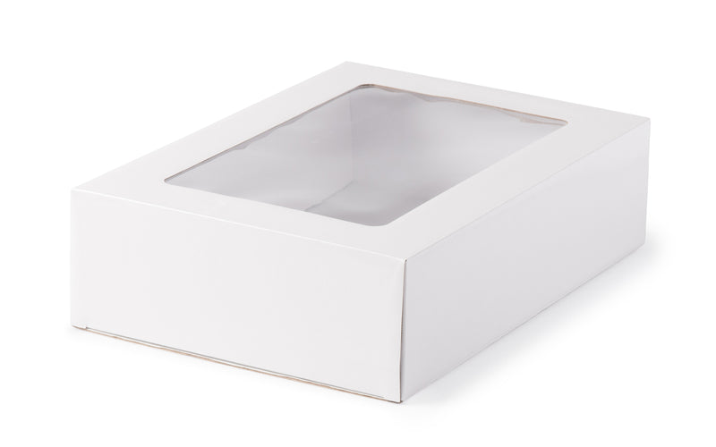 Small Gourmet Display Box - Gloss White - Sample
