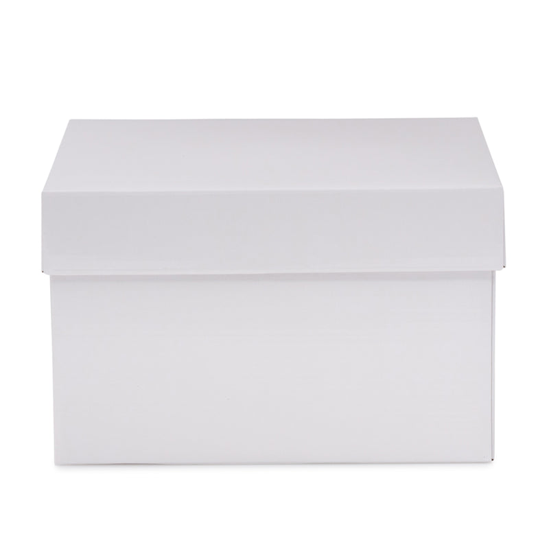 Small Hamper Box - Gloss White