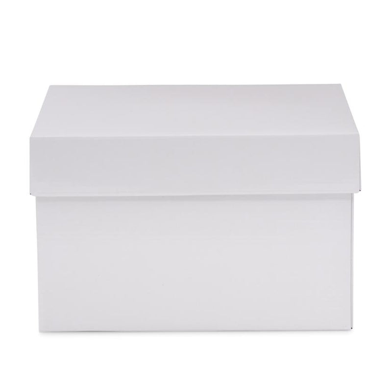 Small Hamper Box - Gloss White - Sample