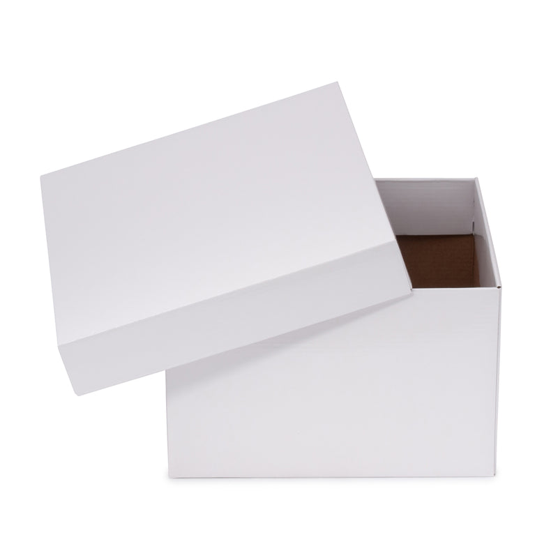 Small Hamper Box - Gloss White